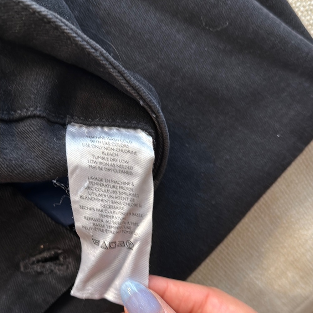 Anthropologie Pilcro Black Colette Wide-Leg Crop Jeans - Picture 4 of 7